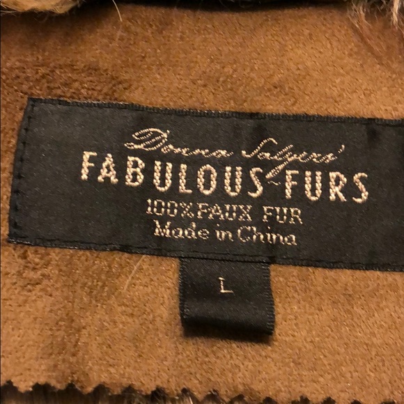 NWOT Beautiful Faux Suede Coat - Picture 4 of 5